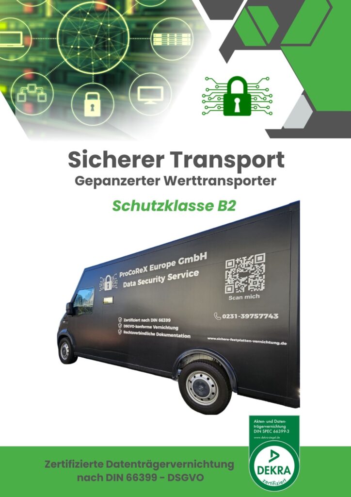 sicherer Transport nrw für computerschrott Bild Transporter